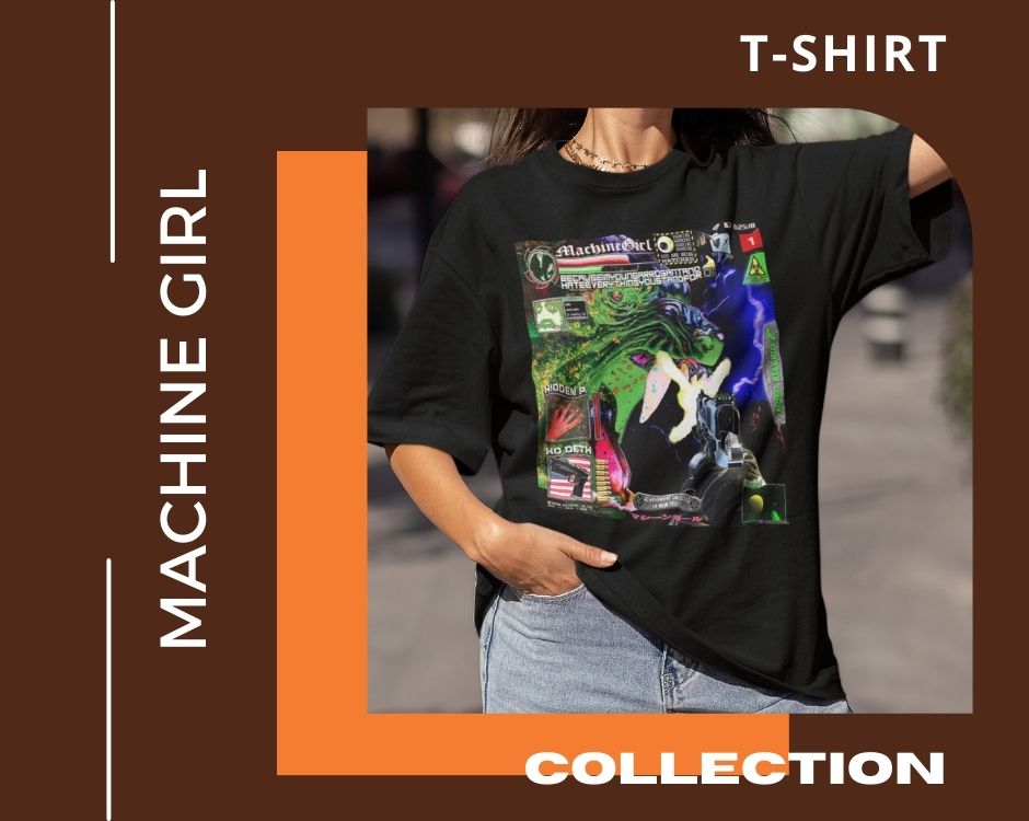 no edit machine girl t shirt - Machine Girl Shop