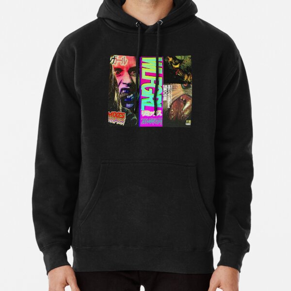 wlfgrl - machine girl album collage  Pullover Hoodie RB0507 product Offical machine girl Merch