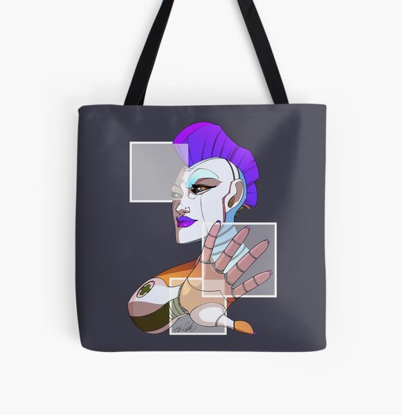 Machine Girl All Over Print Tote Bag RB0507 product Offical machine girl Merch