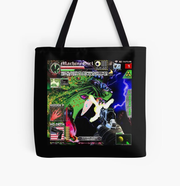 MACHINE GIRL All Over Print Tote Bag RB0507 product Offical machine girl Merch